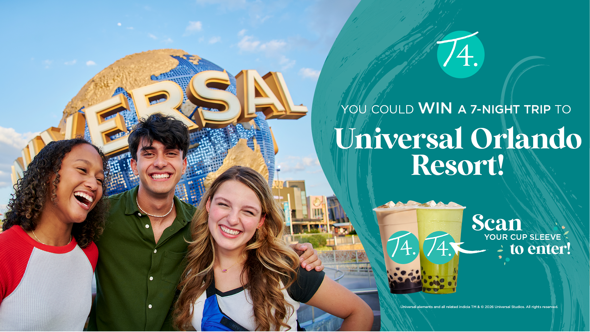 7-night trip for two to Universal Orlando Resort